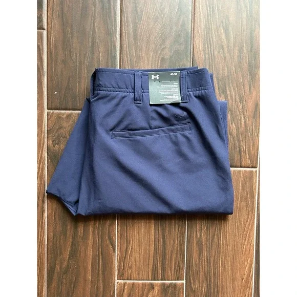 Under Armour Men's Performance Golf Pants Tapered 40 x 30 Navy - Picture 1 of 10